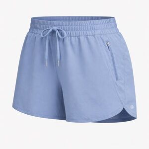 Lululemon Tracker Short V 4” Water Drop‎ Blue Size 8 Lined